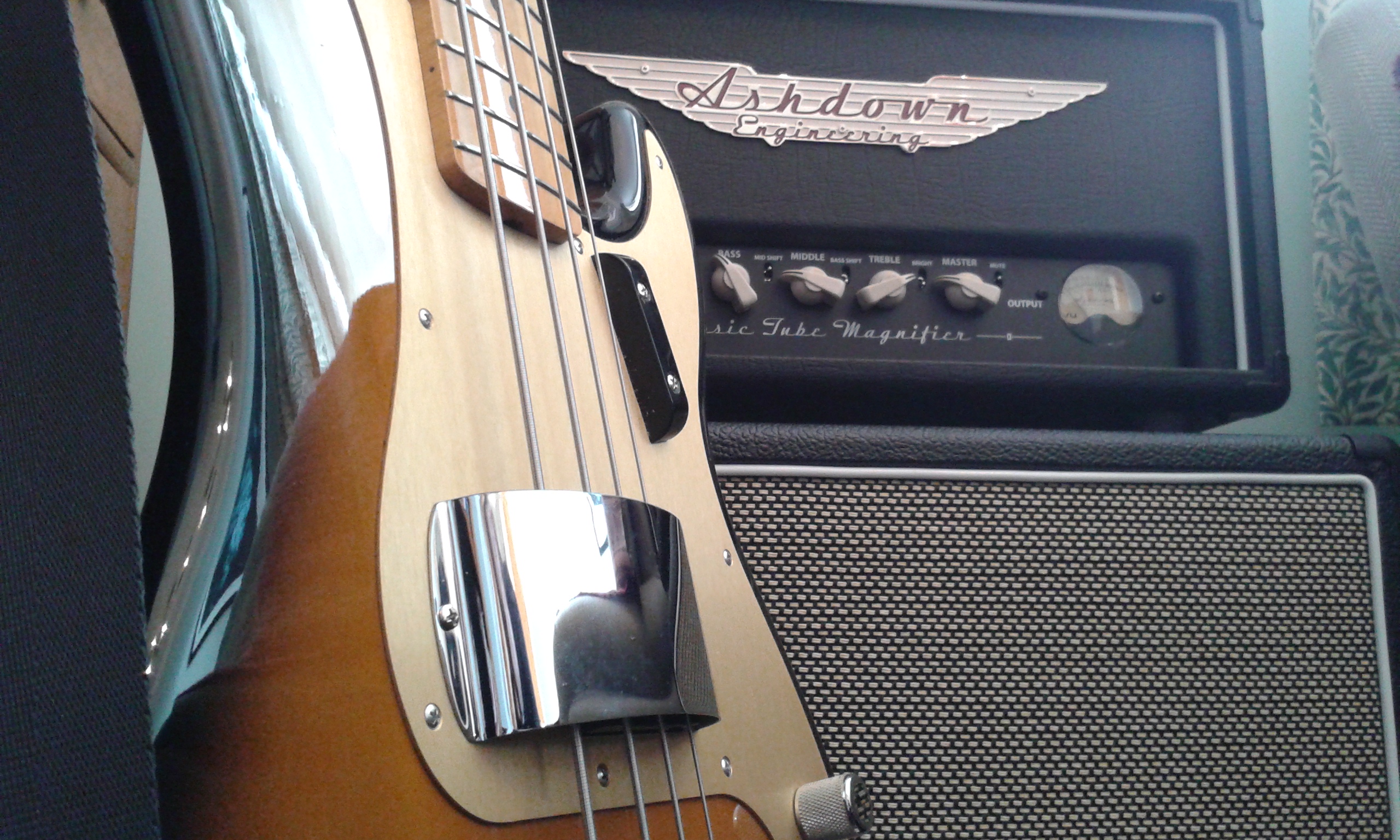 Fender “57” Precision Bass. Upgraded specification – Garageland